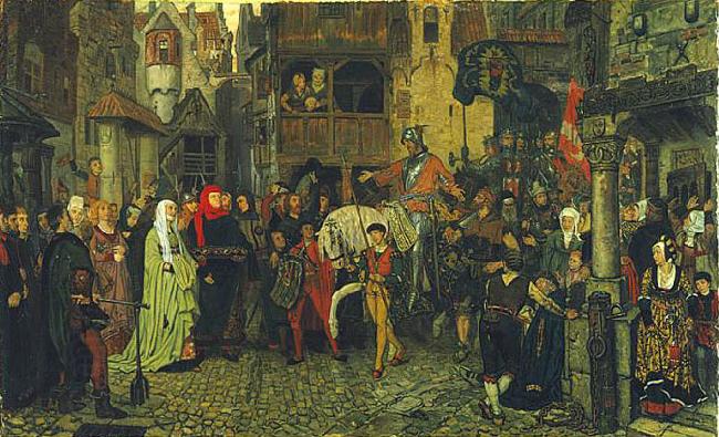 georg von rosen The Entry of Sten Sture the Elder into Stockholm oil painting picture